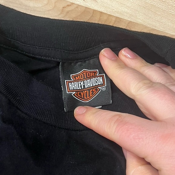 Harley Davidson Black Long Sleeve T-Shirt, Daytona Beach, Florida, Men's XL - Picture 9 of 9